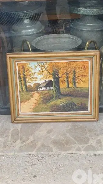 لوحة رسم زيتي اوروبية