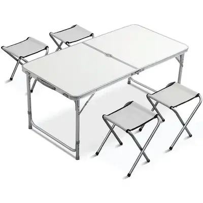 Portable & Foldable Camping/ Picnic/ Outdoor Aluminum Table