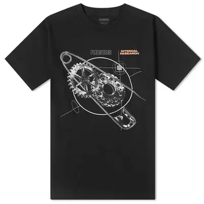PLEASURES RESEARCH T-SHIRT - SIZE M