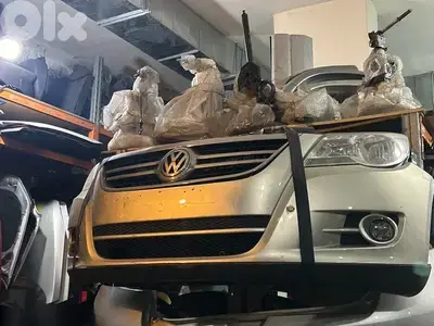 تغوان vw واجهة كاملة مع غطاء موتير ورفرافين