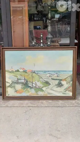 لوحة رسم زيتي اوروبية