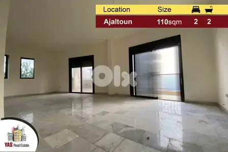 Ajaltoun 110m2 | Brand New | Open Sea View | Luxury | KS/EL/DA |