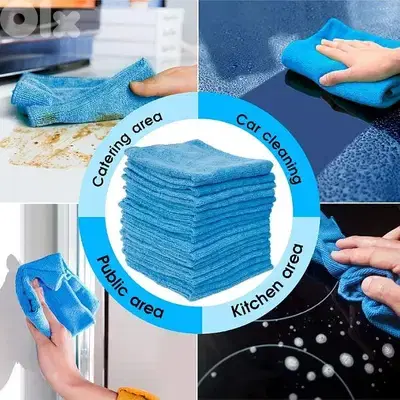 microfiber cleaning cloth 2pc