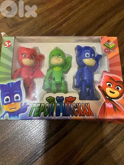 pj mask and blaze story kids toys