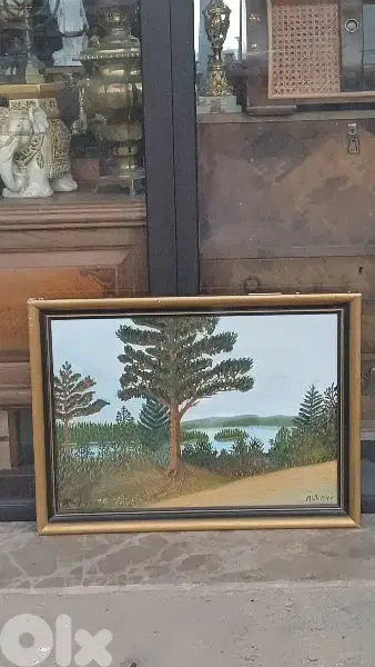 لوحة رسم زيتي اوروبية