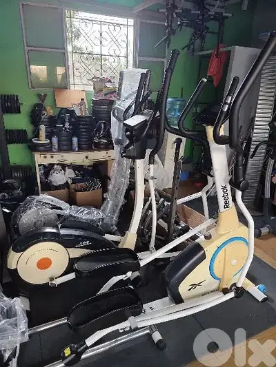 Elliptical bicycle and Treadmill cardio machine starting 150 dollar