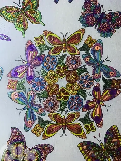 Mandalas acrylic painting