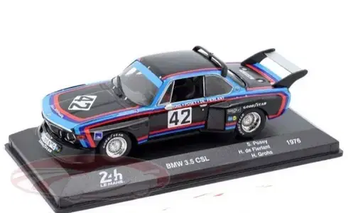 BMW 3.5 CSL (Le Mans 24h 1976) diecast car model 1;43.