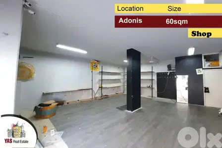 Adonis 60m2 | Shop | Prime Location | Ideal Investment | CH |