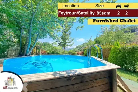 Feytroun/Satellity 85m2 | 110m2 Garden | Furnished | Private Pool | DA