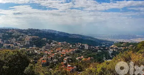 WONDERFUL LAND IN BROUMANA PRIME  (700Sq) WITH VIEW, (BR-319)