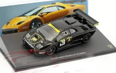 Lamborghini Diablo GT-R 2001 diecast car model 1;43.