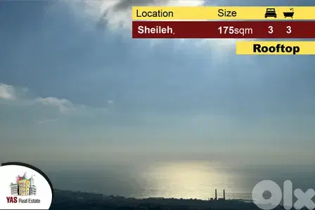 Sheileh 175m2 | Rooftop | 150m2 Terrace | Astonishing View | AC |