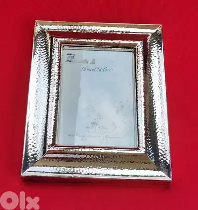 Pearl Silver Plated Picture Frame