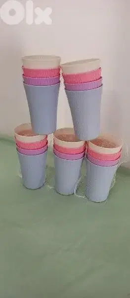 كبايات بلاستيك ملونة نوعية ممتازة