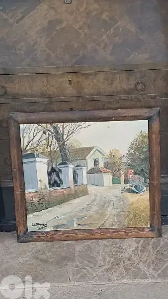 لوحة رسم زيتي اوروبية
