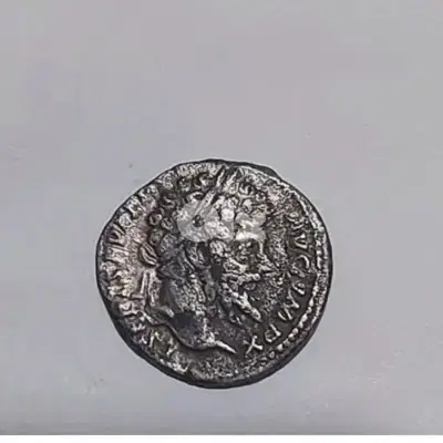 Septimus Severus silver Denarius Ancient Roman coin year 193 AD