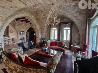 L15866-Traditional Lebanese House With View For Sale In Beit Chabeb