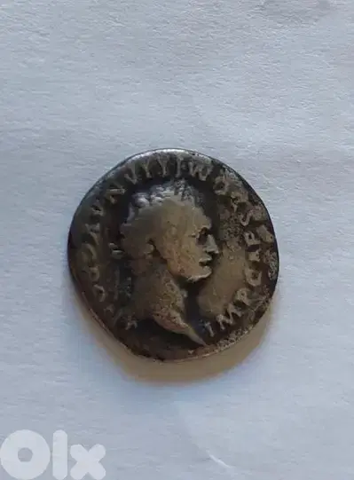 Roman Emperor Vitellius Silver  Denarius year 69 AD