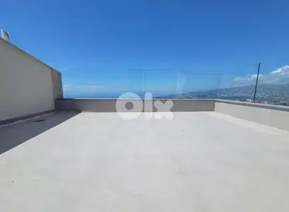 SEA VIEW! 150 SQ ROOF TOP + TERRACE IN BROUMMANA, RRR-033