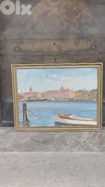 لوحة رسم زيتي اوروبية