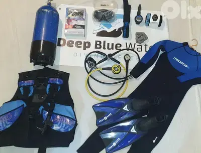full scuba diving equipment  750$