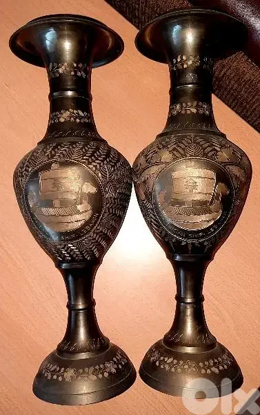 Copper vases اواني نحاس