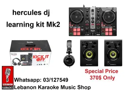Hercules Djlearning kit MK2