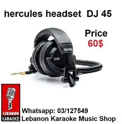 Headphones - Dj 45 - Hercules