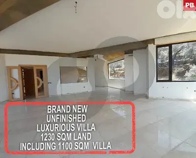 Underpriced Unfinished Luxurious Villa in Cornet l Hamra REF#PB106635