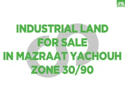 INDUSTRIAL LAND | MAZRAAT YACHOUH/مزرعة يشوع REF#PB110771