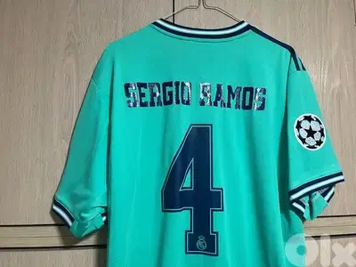Real Madrid sergio Ramos 4 2019 mint player version adidas jersey