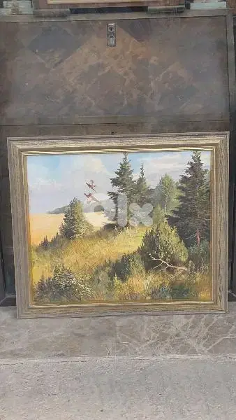 لوحة رسم زيتي اوروبية