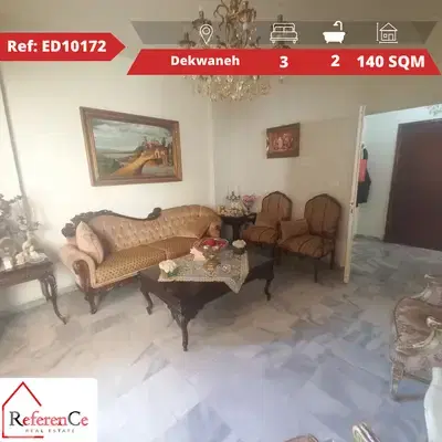 Apartment in Dekwaneh  for sale.  شقة للبيع في الدكوانة
