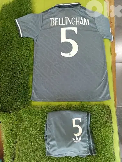Real Madrid Bellingham Third football Shirt & Short 2024-25