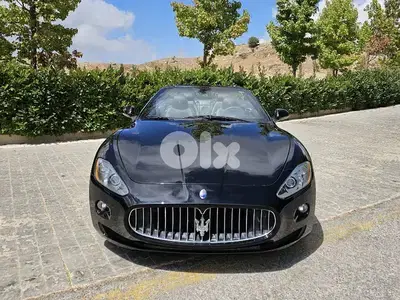 2013 Maserati GranTurismo C Black/Black Clean Carfax Like New