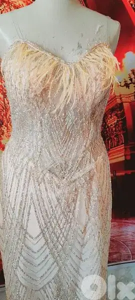 evening dress large size for rent
