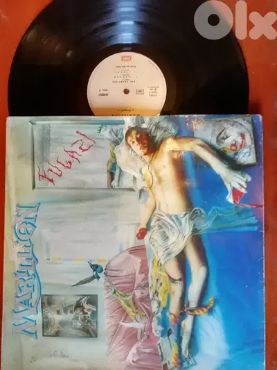 Marillon "Fugazi" vinyl gatefold EMI Check description