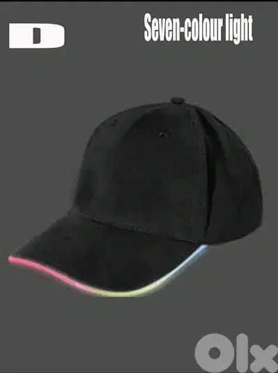 قبعه مضيئه