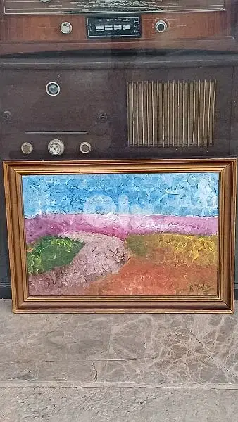 لوحة رسم زيتي اوروبية