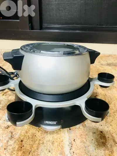 CHEESE FONDUE MAKER//CREP MAKER AND SUPERCHEF GRILL