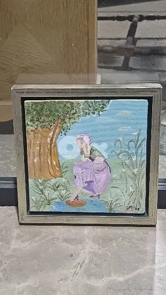 لوحة رسم زيتي اوروبية