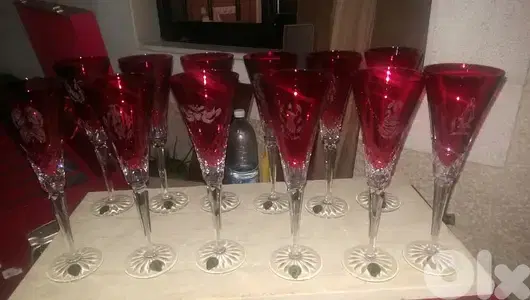 crystal cups