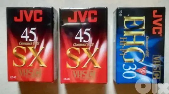 compact vhs new sealed or used camcorder cassette starting 4$