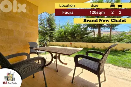Faqra 120m2 | 110m2 Terrace | Brand New Chalet | DA / NA |