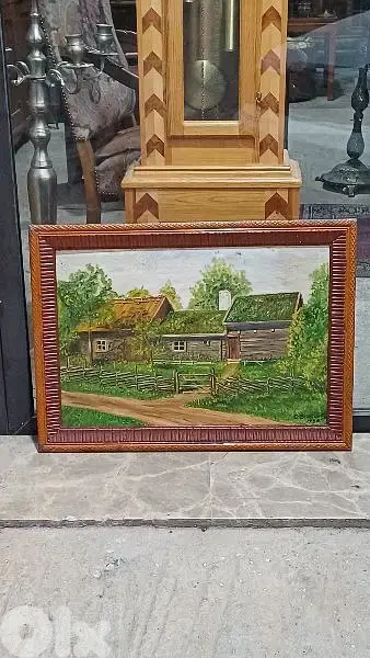 لوحة رسم زيتي اوروبية