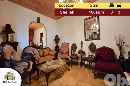 Sheileh 160m2 | Open View | High End | Decorated | Quiet Street | TO