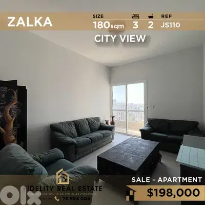 Apartment for sale in Zalka JS110 للبيع في الزلقا
