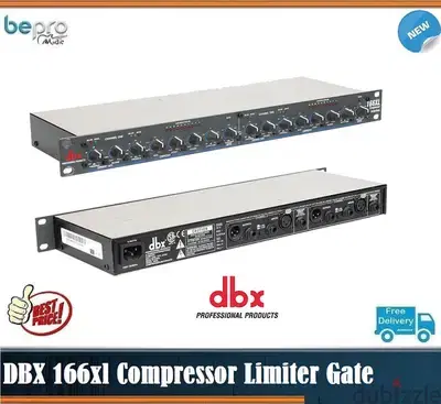 dbx 166XL Dual Compressor Limiter Gate