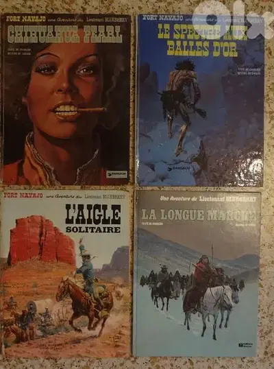 Les aventure du Lieutenant Blueberry magazines check titles in desc